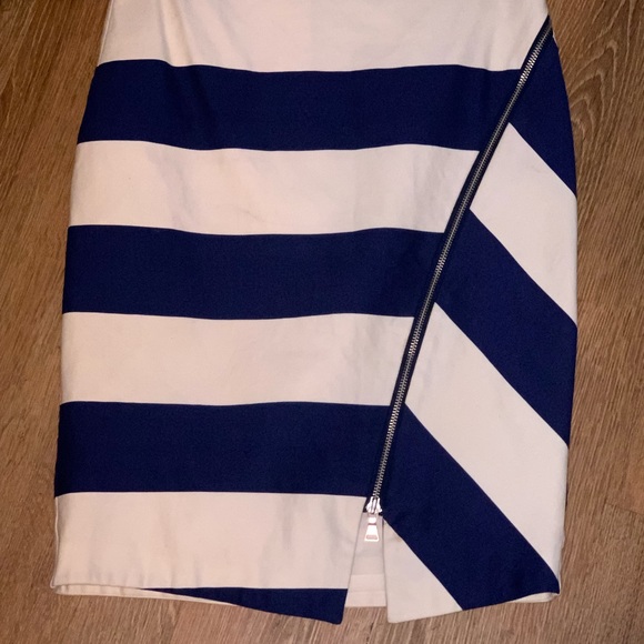 Express Stripe Skirt - Picture 2 of 4